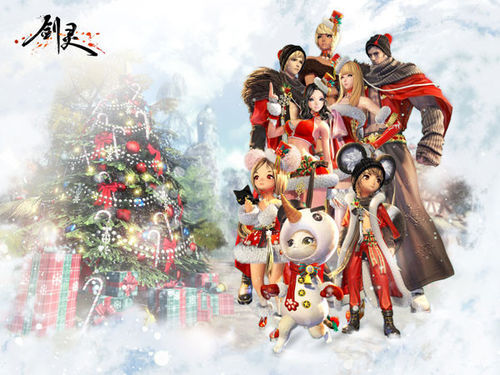 劍靈圣誕節(jié)版本游戲場景搶先看 活動(dòng)前瞻