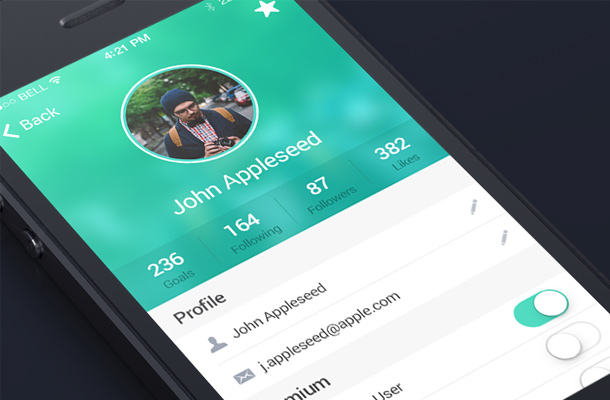 40個(gè)手機(jī)APP應(yīng)用設(shè)置界面UI設(shè)計(jì)