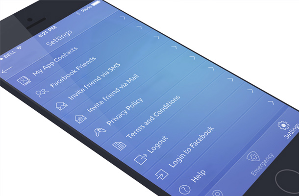 40個(gè)手機(jī)APP應(yīng)用設(shè)置界面UI設(shè)計(jì)