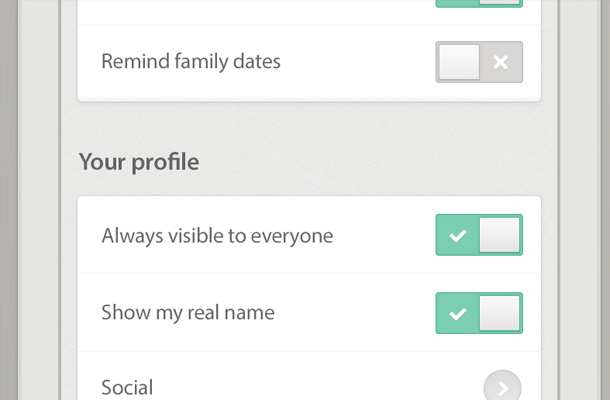 40個(gè)手機(jī)APP應(yīng)用設(shè)置界面UI設(shè)計(jì)