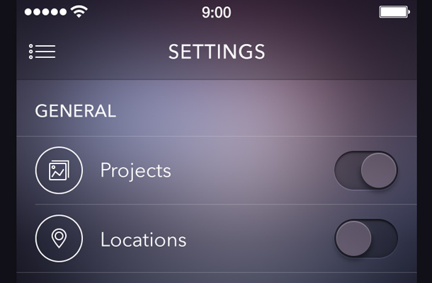 40個(gè)手機(jī)APP應(yīng)用設(shè)置界面UI設(shè)計(jì)