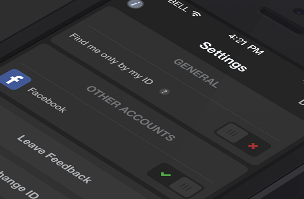 40個(gè)手機(jī)APP應(yīng)用設(shè)置界面UI設(shè)計(jì)
