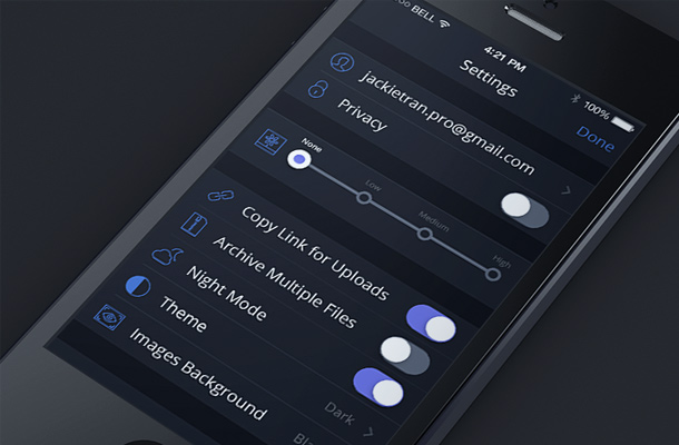 40個(gè)手機(jī)APP應(yīng)用設(shè)置界面UI設(shè)計(jì)